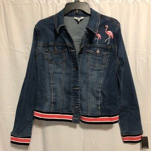 Size Medium NWT Crown&Ivy Denim Jacket